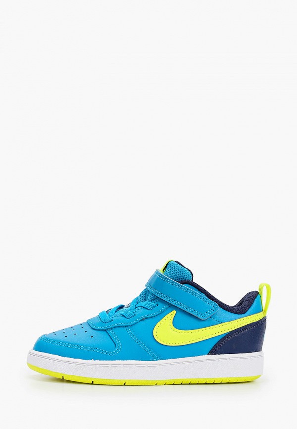 

Кеды Nike, Голубой, NIKE COURT BOROUGH LOW 2 (TDV)