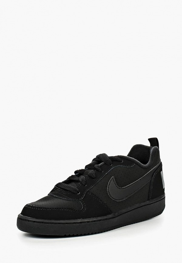 

Кеды Nike, Boys' Court Borough Low (GS) Shoe, Черный