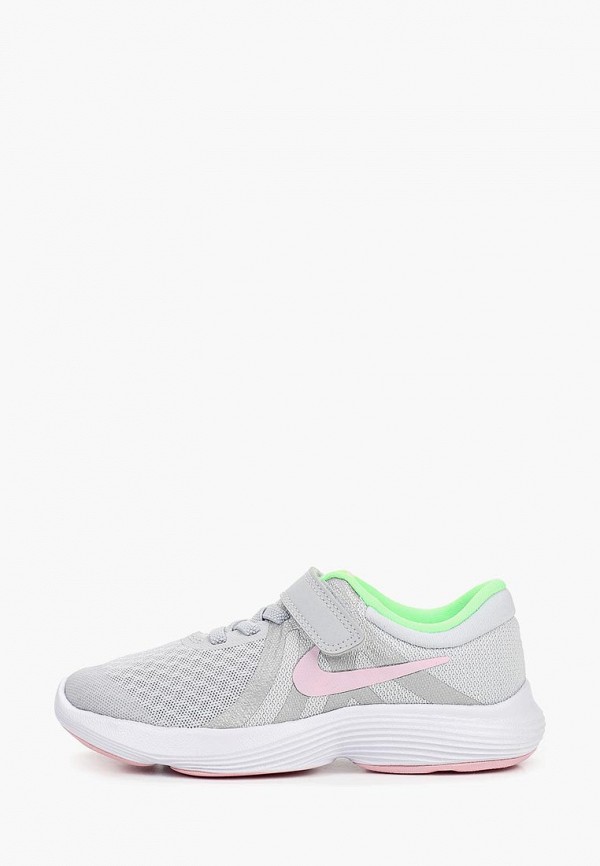 

Кроссовки Nike, GIRLS' REVOLUTION 4 (PS) PRE-SCHOOL SHOE, Серый