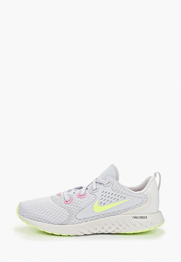 

Кроссовки Nike, LEGEND REACT GIRLS' RUNNING SHOE (3.5Y-7Y, Серый