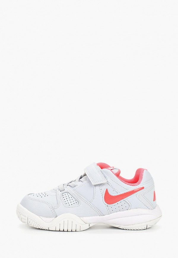 

Кроссовки Nike, GIRLS' CITY COURT 7 (PS) PRE-SCHOOL SHOE, Серый