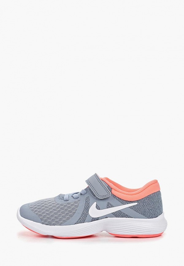 

Кроссовки Nike, GIRLS' REVOLUTION 4 (PS) PRE-SCHOOL SHOE, Серый