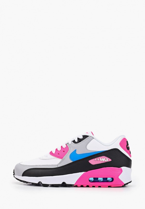 

Кроссовки Nike, Разноцветный, Girls' Air Max 90 Leather (GS) Shoe