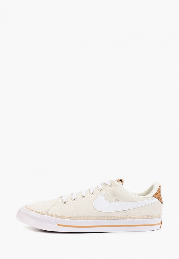 

Кеды Nike, Бежевый, COURT LEGACY SE CNVS (GS)