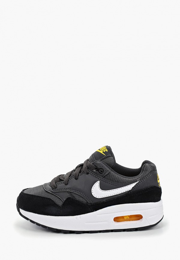 

Кроссовки Nike, AIR MAX 1 (PS) PRE-SCHOOL BOYS' SHOE, Черный