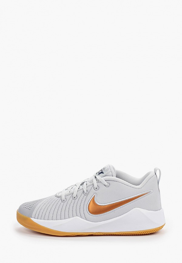 

Кроссовки Nike, Серый, Team Hustle Quick 2 Big Kids' Basketball Shoe