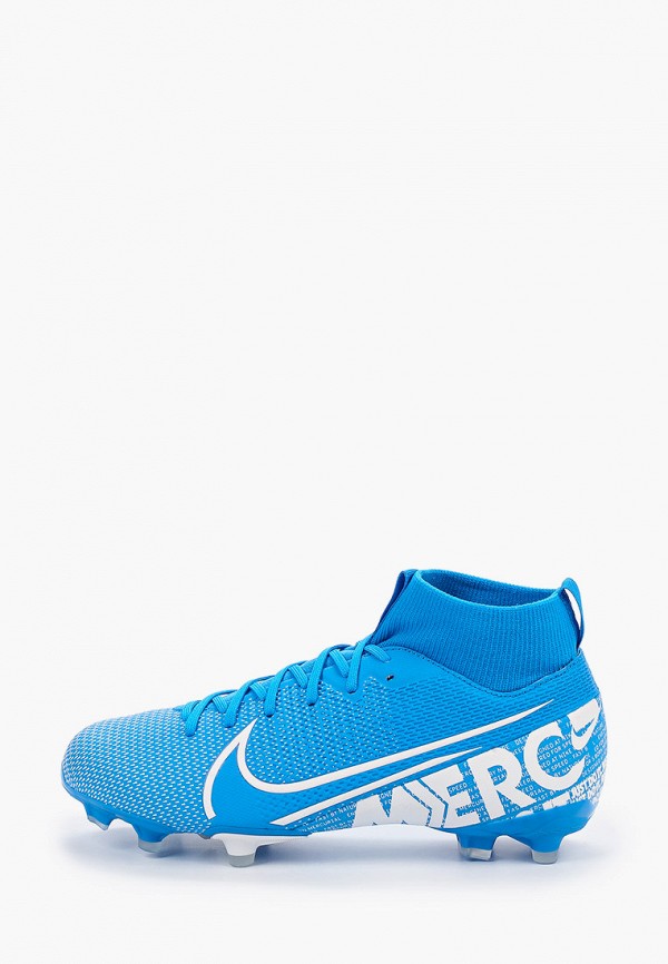 

Бутсы Nike, Голубой, MERCURIAL JR SUPERFLY 7 ACADEMY FG/MG