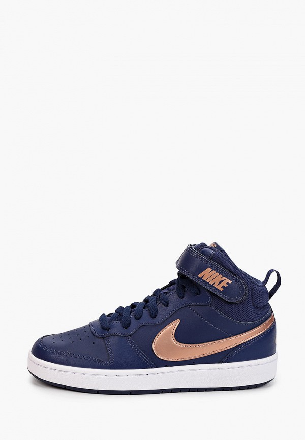 

Кеды Nike, Синий, COURT BOROUGH MID 2 (GS)