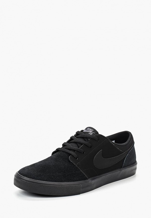 

Кеды Nike, Черный, MEN'S SB SOLARSOFT PORTMORE II SKATEBOARDING SHOE