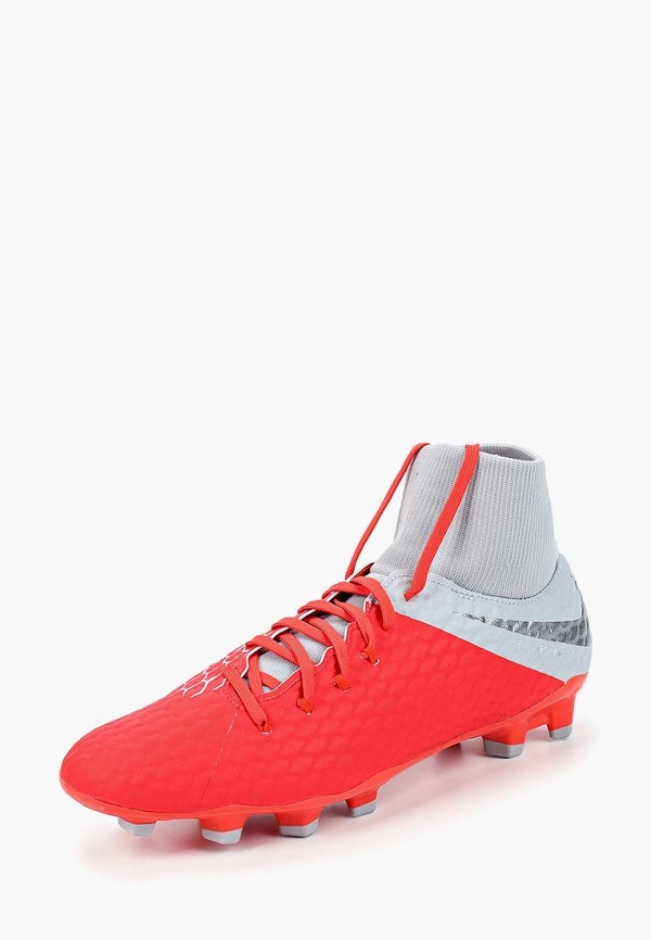 

Бутсы Nike, Красный, Hypervenom 3 Academy Dynamic Fit (FG) Firm-Ground Football Boot