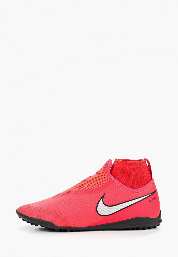 

Шиповки Nike, REACT PHANTOMVSN PRO DYNAMIC FIT TF TURF FOOTBALL BOOT, Красный
