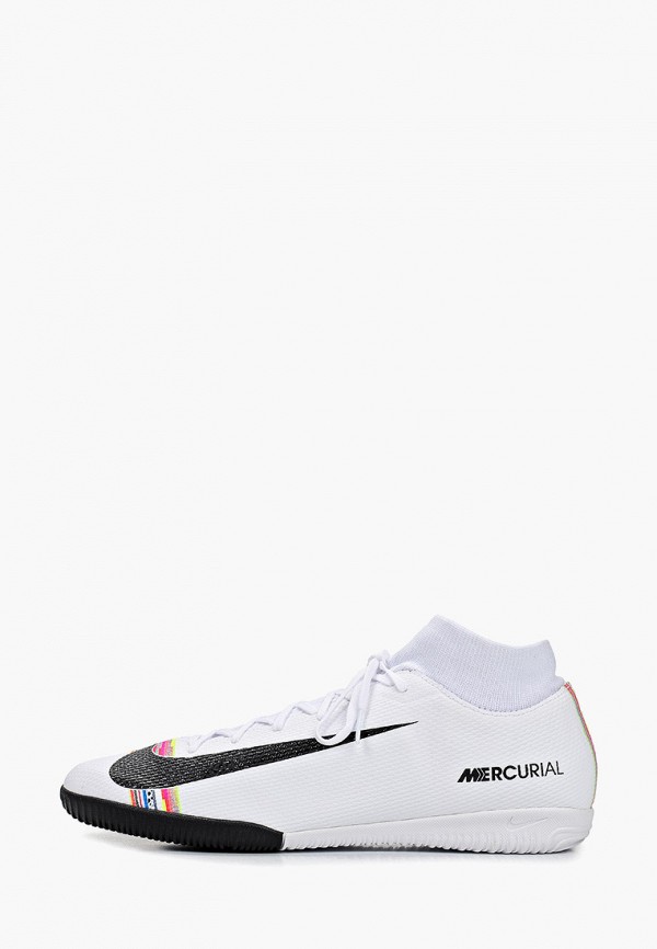 

Бутсы зальные Nike, CR7 SUPERFLYX 6 ACADEMY (IC) MEN'S INDOOR/COURT FOOTBALL BOOT, Белый
