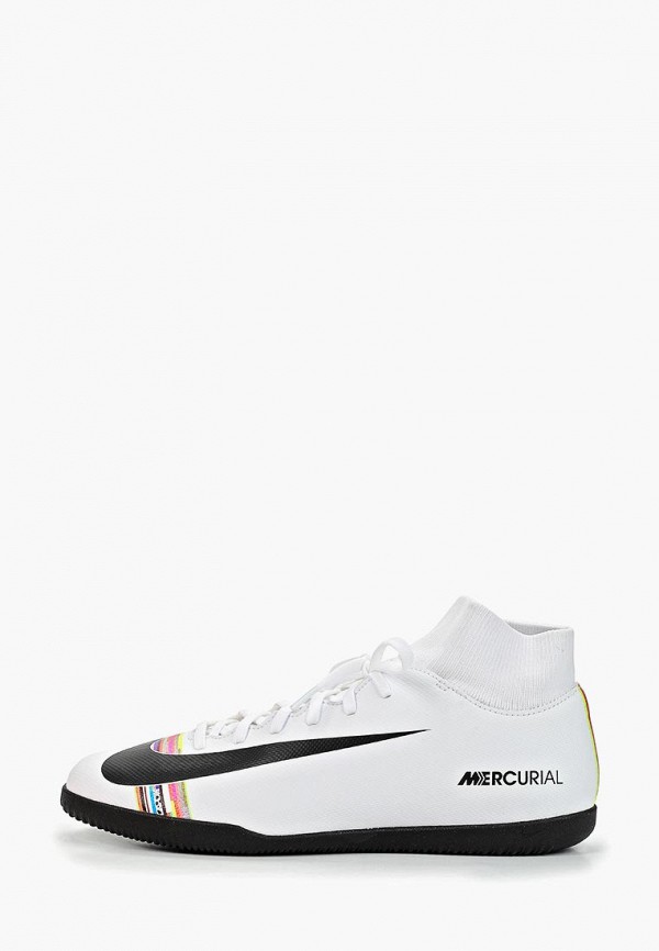 

Бутсы зальные Nike, CR7 SUPERFLYX 6 CLUB (IC) MEN'S INDOOR/COURT FOOTBALL BOOT, Белый
