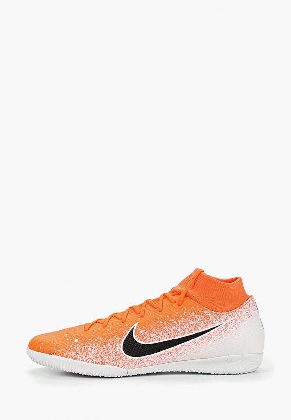 

Бутсы зальные Nike, MEN'S SUPERFLYX 6 ACADEMY IC INDOOR/COURT FOOTBALL BOOT, Оранжевый