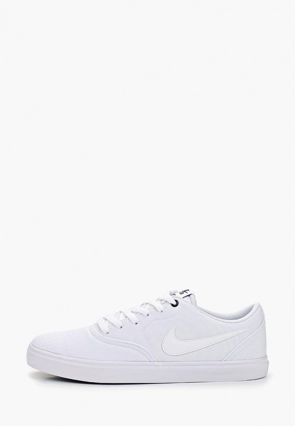 

Кеды Nike, MEN'S SB CHECK SOLARSOFT CANVAS SKATEBOARDING SHOE, Белый