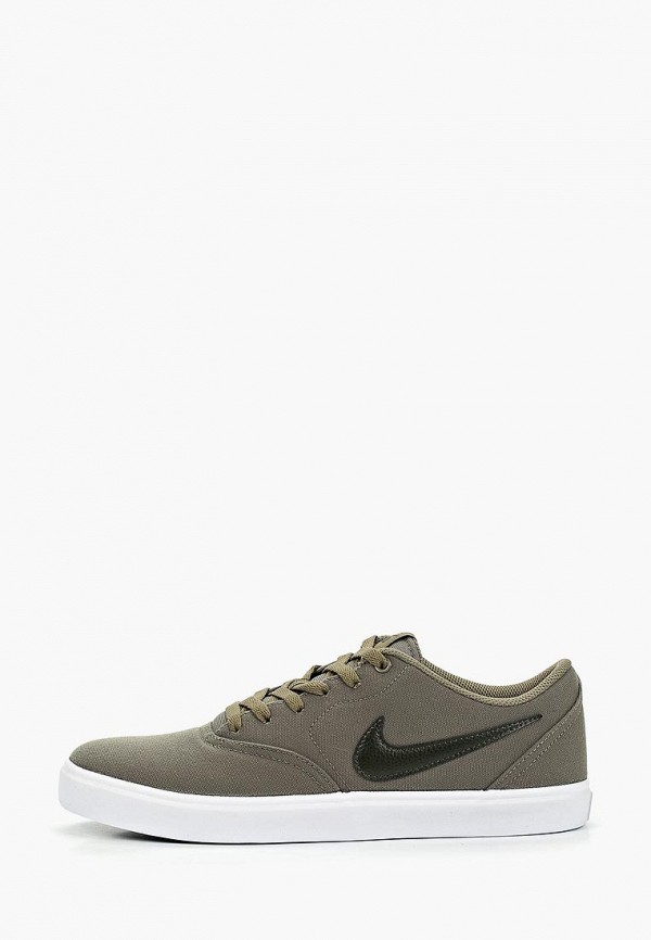 

Кеды Nike, MEN'S SB CHECK SOLARSOFT CANVAS SKATEBOARDING SHOE, Хаки