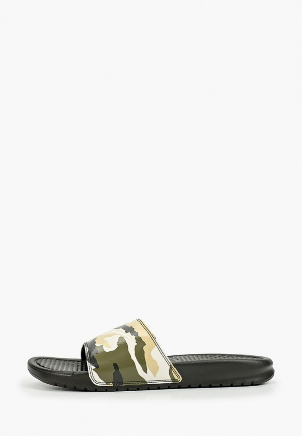 

Сланцы Nike, Хаки, Benassi Just Do It Print Men's Slide