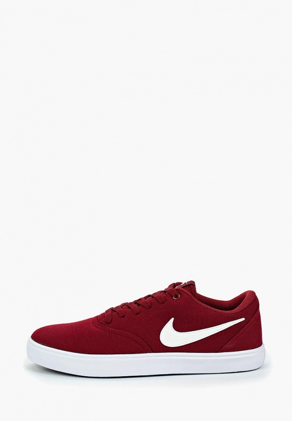 

Кеды Nike, Бордовый, Men's SB Check Solarsoft Canvas Skateboarding Shoe