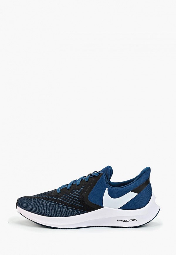 

Кроссовки Nike, Синий, Air Zoom Winflo 6 Men's Running Shoe