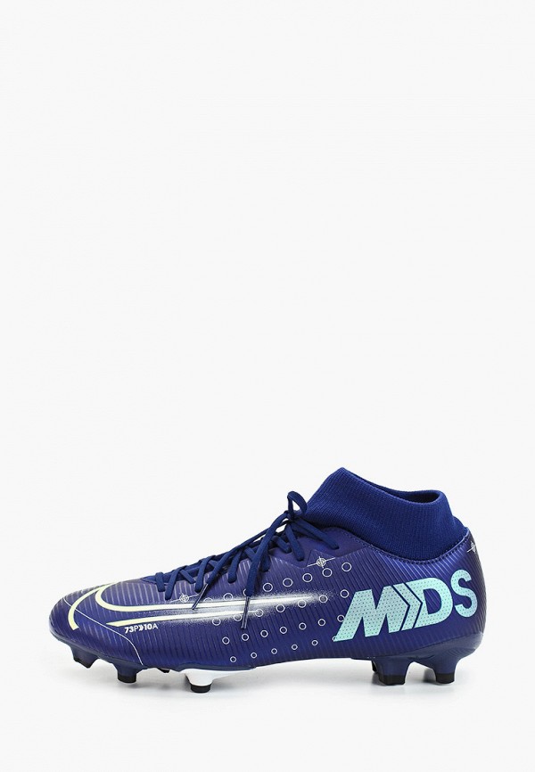 

Бутсы Nike, Синий, MERCURIAL SUPERFLY 7 ACADEMY MDS FG/MG