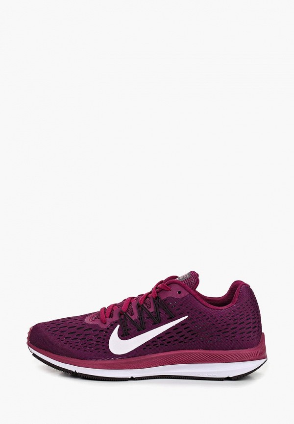 

Кроссовки Nike, AIR ZOOM WINFLO  WOMEN'S RUNNING SHOE, Бордовый