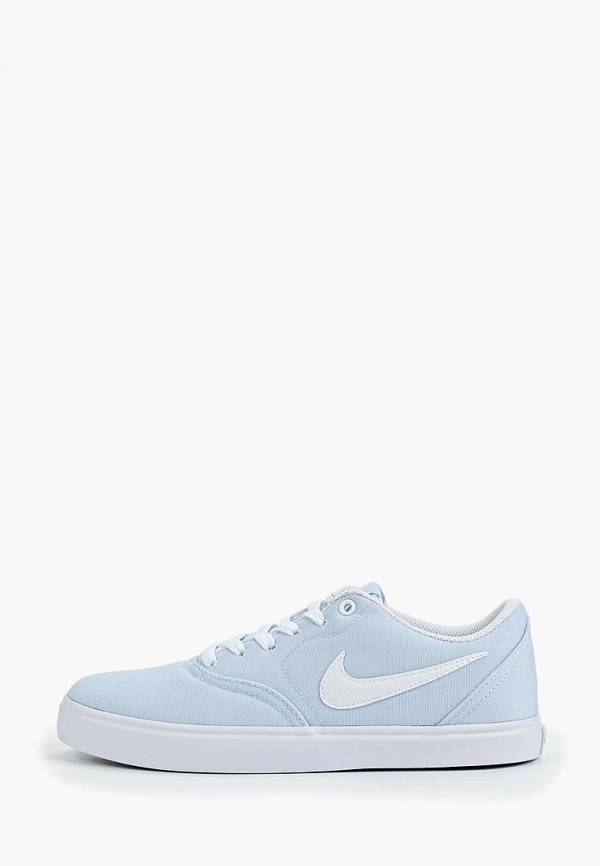 

Кеды Nike, Голубой, WOMEN'S SB CHECK SOLARSOFT CANVAS SKATEBOARDING SHOE