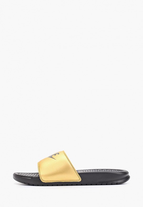 

Сланцы Nike, Золотой, Women's Benassi "Just Do It." Sandal