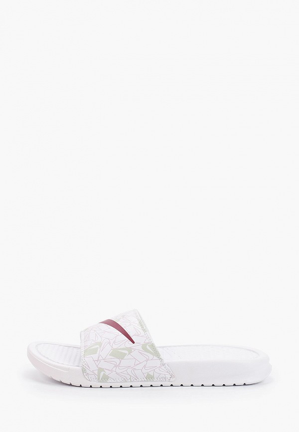 

Сланцы Nike, Белый, WMNS BENASSI JDI PRINT