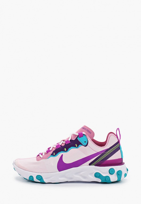 

Кроссовки Nike, Розовый, W NIKE REACT ELEMENT 55