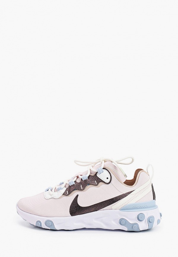 

Кроссовки Nike, Розовый, W NIKE REACT ELEMENT 55 SE