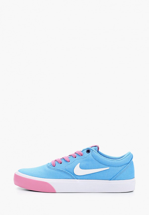 

Кеды Nike, Голубой, WMNS NIKE SB CHARGE CNVS