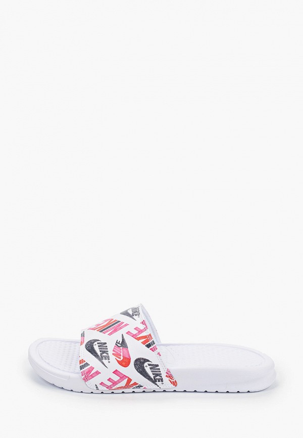 

Сланцы Nike, Белый, WMNS BENASSI JDI PRINT