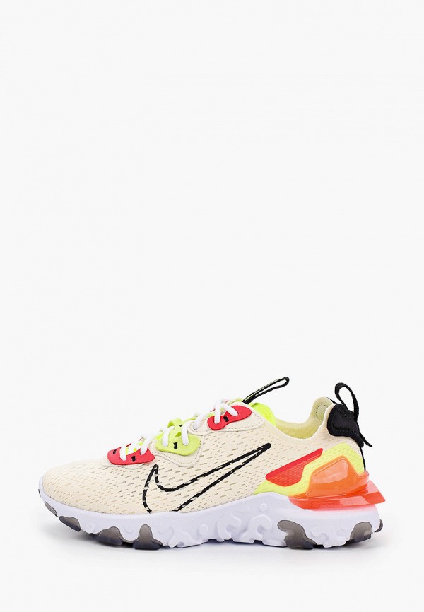 

Кроссовки Nike, Бежевый, W NIKE NSW REACT VISION