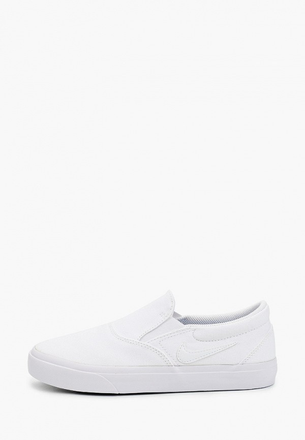 

Слипоны Nike, Белый, WMNS NIKE SB CHARGE CNVS SLIP