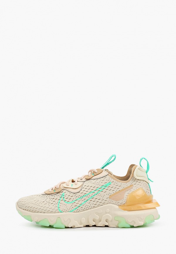 

Кроссовки Nike, Бежевый, W NIKE NSW REACT VISION