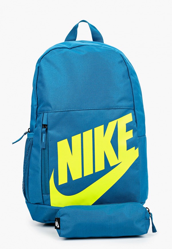 

Рюкзак и пенал Nike, Бирюзовый, Y NK ELMNTL BKPK - FA19