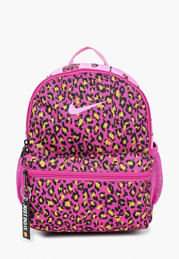 

Рюкзак Nike, Y NK BRSLA JDI MINI BKPK - AOP, Розовый