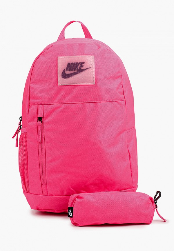 

Рюкзак и пенал Nike, Розовый, Y NK ELMNTL BKPK - GFX2 SP21