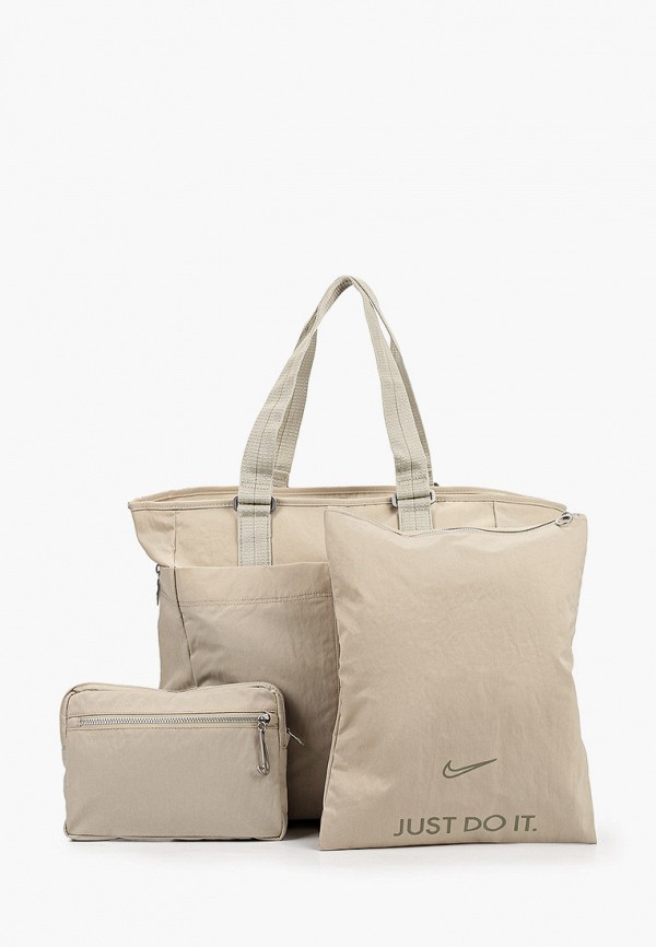 

Сумка и органайзеры 2 шт. Nike, Бежевый, W NK ONE LUXE TOTE