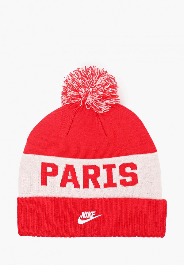 

Шапка Nike, Красный, PSG U NK POM BEANIE CL
