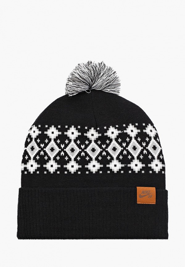 

Шапка Nike, Черный, U NK BEANIE POM UTILITY