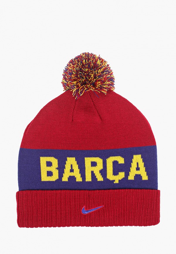 

Шапка Nike, Бордовый, FCB U NK POM BEANIE