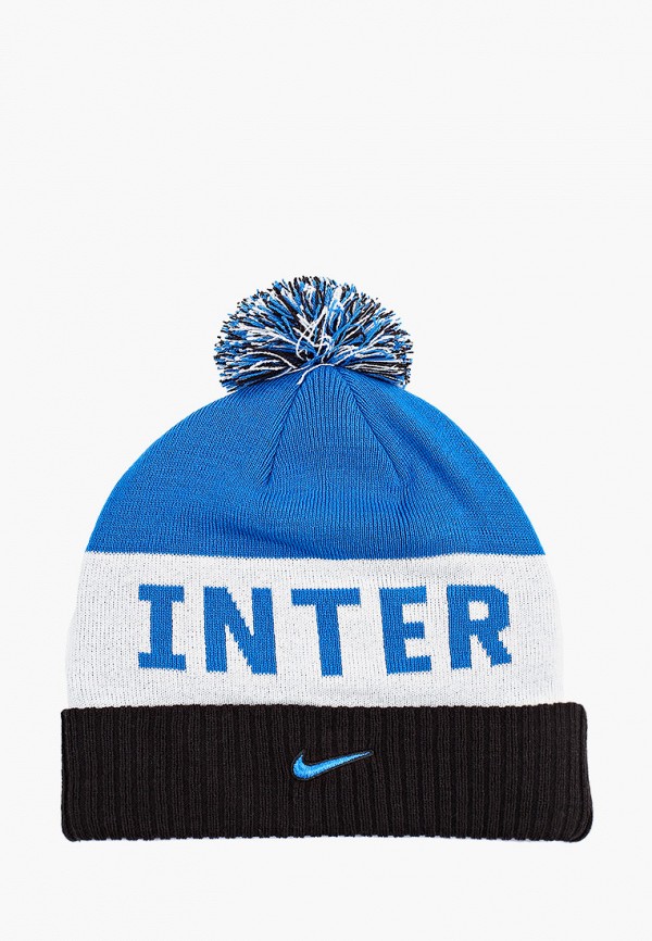 

Шапка Nike, Синий, INTER U NK POM BEANIE