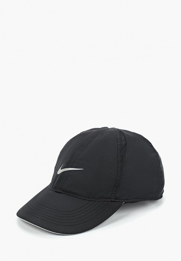 

Бейсболка Nike, FEATHERLIGHT WOMEN'S RUNNING CAP, Черный