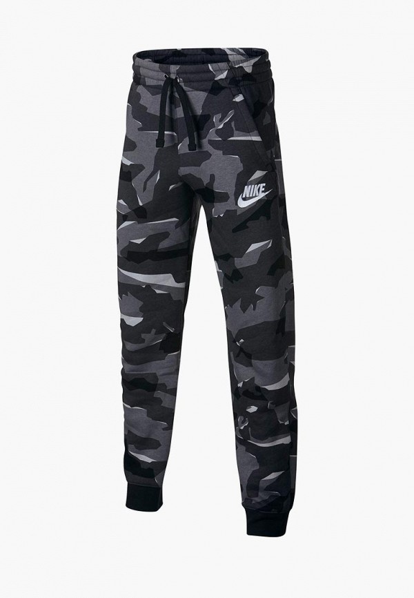 

Брюки спортивные Nike, SPORTSWEAR BIG KIDS' (BOYS') CAMO JOGGERS, Серый