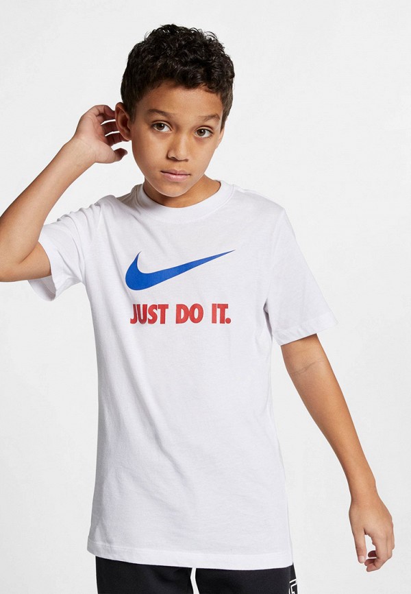 

Футболка Nike, SPORTSWEAR BIG KIDS' (BOYS') JDI T-SHIRT, Белый