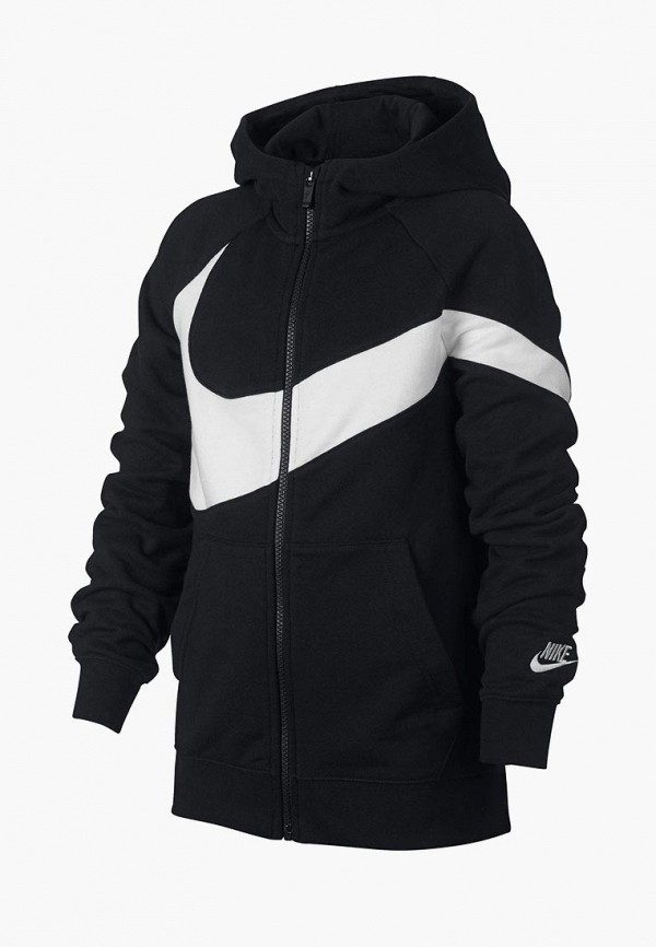 

Толстовка Nike, SPORTSWEAR BIG KIDS' (BOYS') FULL-ZIP HOODIE, Черный