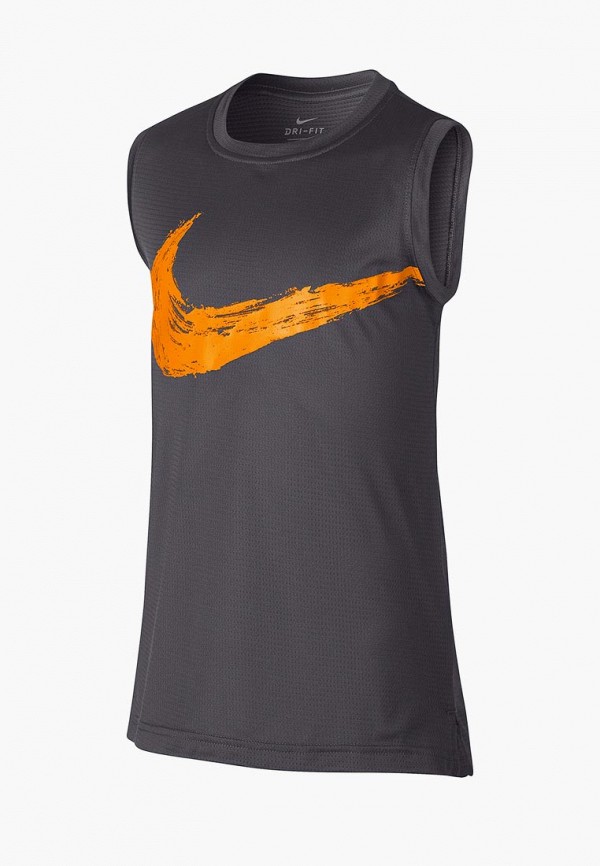 

Майка Nike, DRI-FIT BOYS' SLEEVELESS TRAINING TOP, Серый