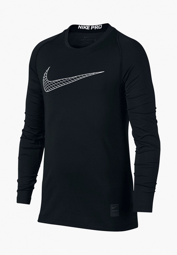

Лонгслив спортивный Nike, Черный, BOYS' PRO TOP