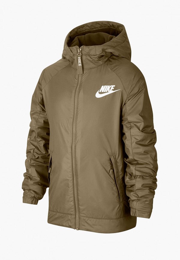 

Куртка Nike, Хаки, SPORTSWEAR BOYS' FLEECE HOODED JACKET